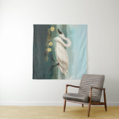 zwanenvogel witwaterzwanen wandkleed (In Situ (horizontaal))