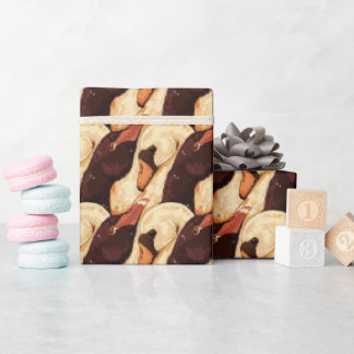 Zwanenzang Cadeaupapier