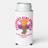 ZWANGER MEISJE ZOMER Christelijk Bijbelvers (Seltzer Voorkant)