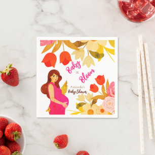 Zwanger Moeder Baby Shower Servet
