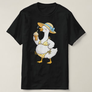 Zwangere Domme Gans   Zomer Zwangerschapskleding  T-shirt