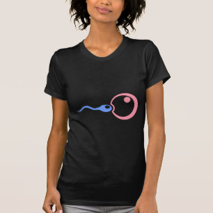 Zwangere moeder als baby shirt