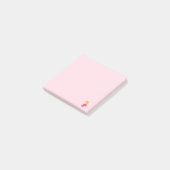 Zwangere moeder Emoji Post-it® Notes (Schuin)