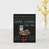 Zwangere Nieuwe Moeder Kaart (Gele Bloem)