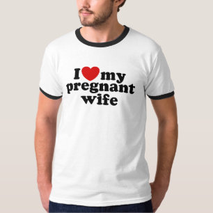 Zwangere vrouw t-shirt