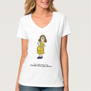 Zwangere vrouw Waistline T-shirt