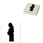 Zwangere vrouwen 	rubberstempel (Gestempeld)