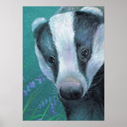 Zwangeres bossen poster (Voorkant)