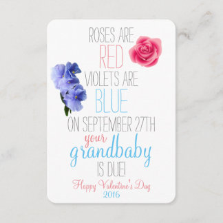 Zwangerschap Aankondiging