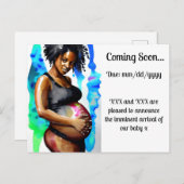 Zwangerschap Aankondiging (Voorkant / Achterkant)