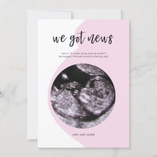 Zwangerschap Aankondiging