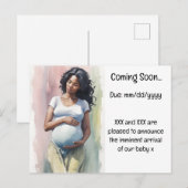 Zwangerschap Aankondiging (Voorkant / Achterkant)