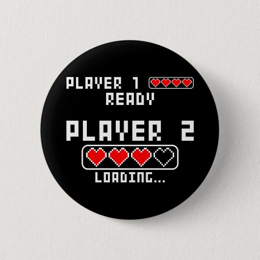 Zwangerschap Aankondiging Baby 2 Laden Ronde Button 5,7 Cm (Voorkant)