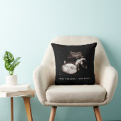 Zwangerschap Aankondiging Baby Sonogram Foto Kussen (Stoel)