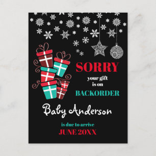 Zwangerschap Aankondiging Briefkaart