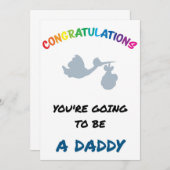 Zwangerschap Aankondiging Kaart (Voorkant / Achterkant)