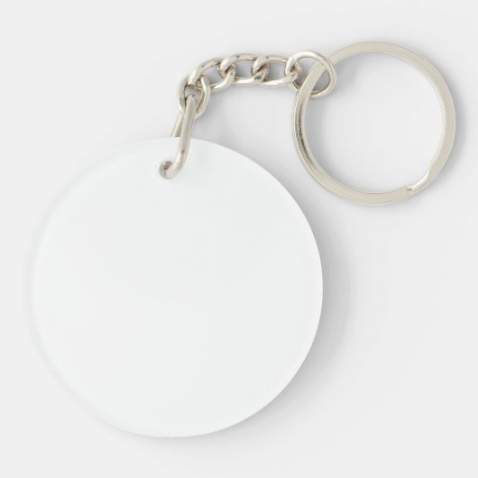 Zwangerschap Aankondiging Sonogram New Arrival Fot Sleutelhanger (Achterkant)