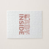 Zwangerschap Aankondiging van Baby bij zwangere fo Legpuzzel (Horizontaal)