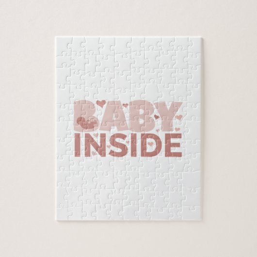 Zwangerschap Aankondiging van Baby bij zwangere fo Legpuzzel (Verticaal)
