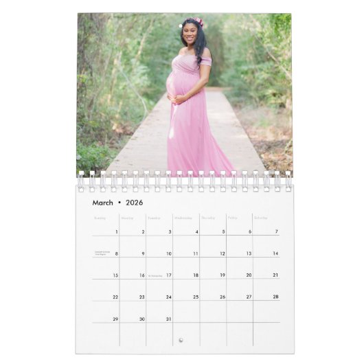 Zwangerschap Agenda Kalender (Mar 2026)