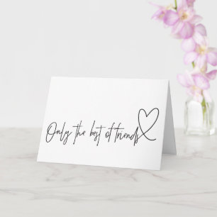 Zwangerschap Baby onthullen cadeau voor beste vrie Kaart