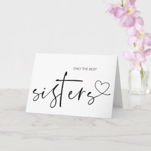 Zwangerschap Baby onthullen cadeau voor mijn zuste Kaart