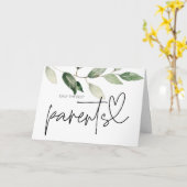 Zwangerschap Baby onthullen ouders grootouders om Kaart (Gele Bloem)