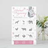 Zwangerschap Baby shower (Staand voorkant)