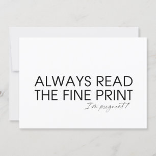 Zwangerschap bevestigen ouders die we verwachten B Kaart