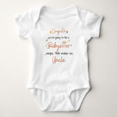 Zwangerschap en Baby Romper (Voorkant)