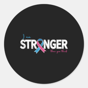 Zwangerschap en Baby Verlies van bewustzijn t Ronde Sticker