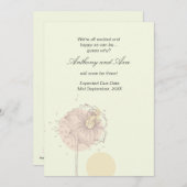 Zwangerschap en borstvoeding aankondiging (Voorkant / Achterkant)