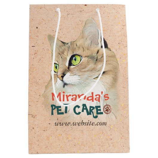 Zwangerschap en borstvoeding Zwemende schoonheidss Medium Cadeauzakje (Voorkant)