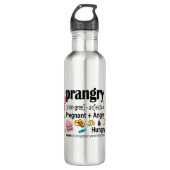 Zwangerschap en honger = boos waterfles  (Voorkant)