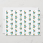 Zwangerschap en Waterverf tijdens de mam Aankondiging (Achterkant)