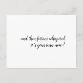 Zwangerschap Gefeliciteerd, adoptie, nieuwe ouders Briefkaart (Voorkant)