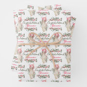 Zwangerschap Gefeliciteerd met het verpakken van p Inpakpapier Vel (In situ)