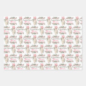 Zwangerschap Gefeliciteerd met het verpakken van p Inpakpapier Vel (Voorkant)