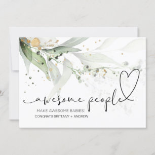 Zwangerschap Gefeliciteerd met nieuwe baby Kaart