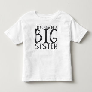 Zwangerschap: I'm gonna be a BIG sister Kinder Shirts