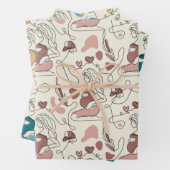 Zwangerschap Inpakpapier Vel (In situ)