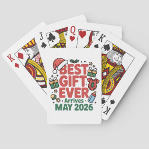 Zwangerschap Kerst Beste Cadeau Ooit Komt Mei 202 Pokerkaarten