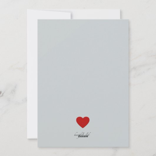 Zwangerschap met kerstfeestdagen - aankondiging (Achterkant)