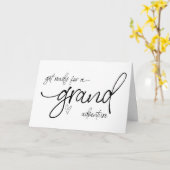 Zwangerschap Nieuwe baby onthaal voor familie en v Kaart (Gele Bloem)