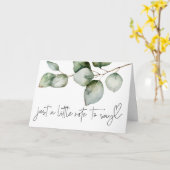 Zwangerschap Nieuwe baby onthaal voor familie en v Kaart (Gele Bloem)