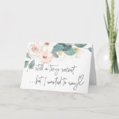 Zwangerschap Nieuwe baby onthaal voor familie en v Kaart (Voorkant)