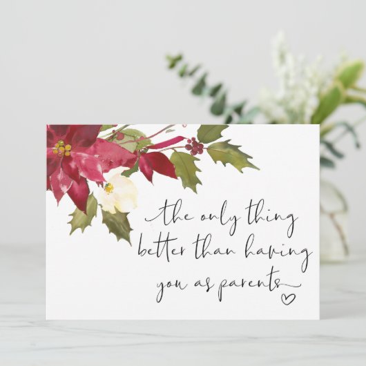 Zwangerschap onthullen voor ouders We verwachten B Kaart (Staand voorkant)