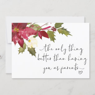 Zwangerschap onthullen voor ouders We verwachten B Kaart