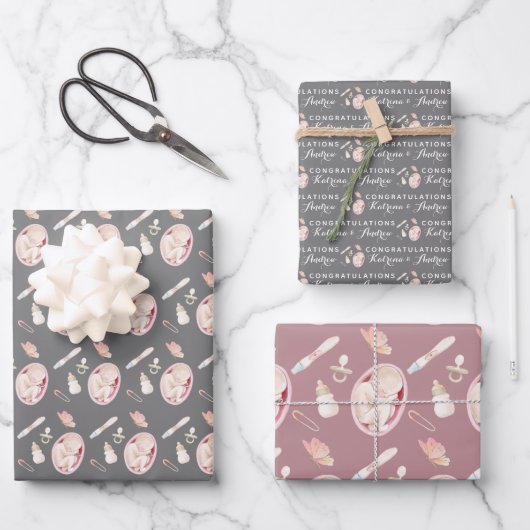 Zwangerschap Papier voor onmiddellijke verpakking Inpakpapier Vel (Voorkant)