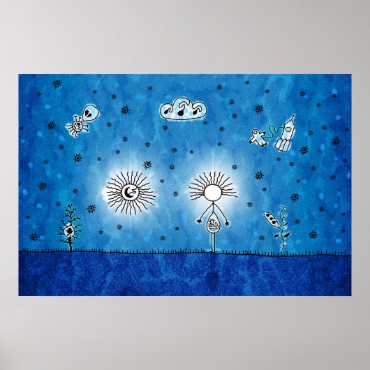 Zwangerschap Poster (Voorkant)